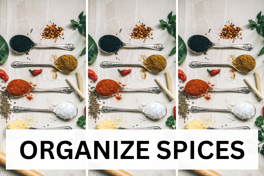 organize spices