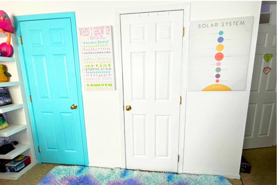 Girls bedroom makeover