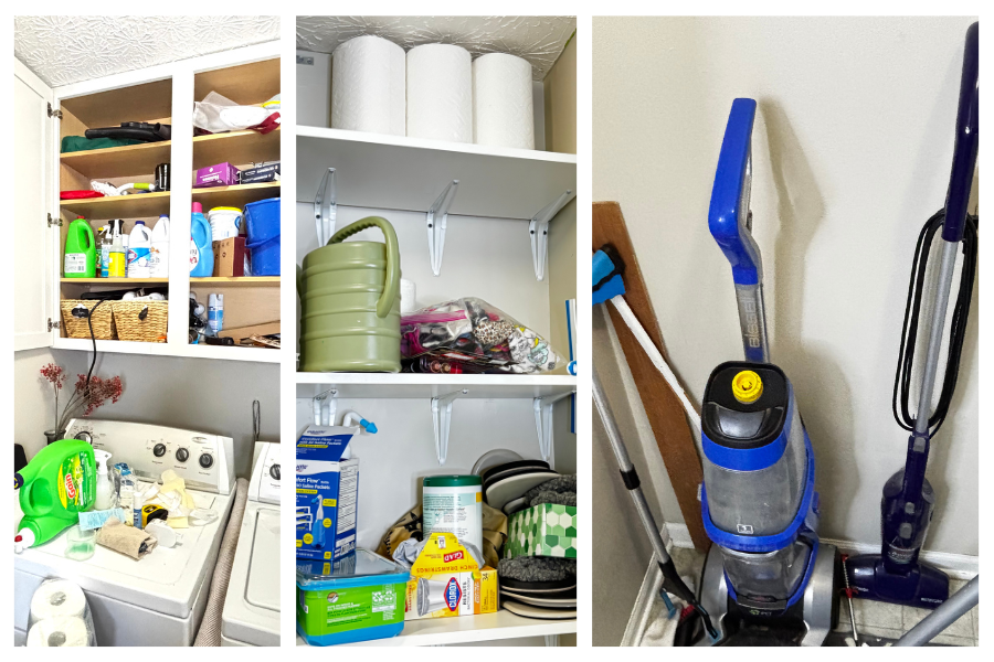 Laundry Room Makeover on a Budget