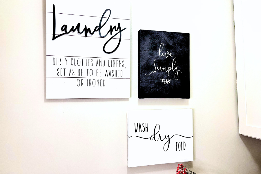 laundry room decor