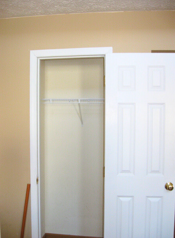 Coat closet makeover