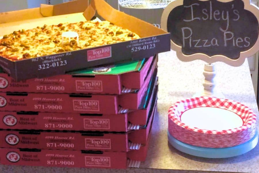 Pizza for Pie themed party