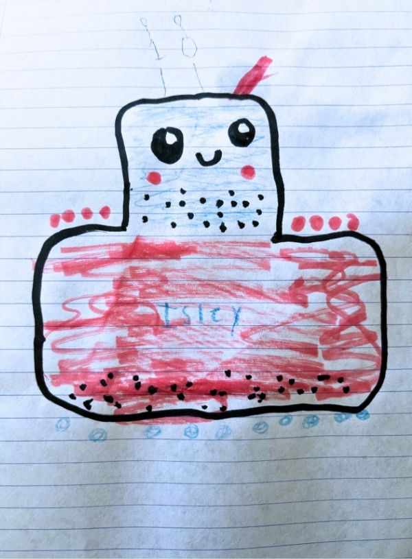 Cake sketch