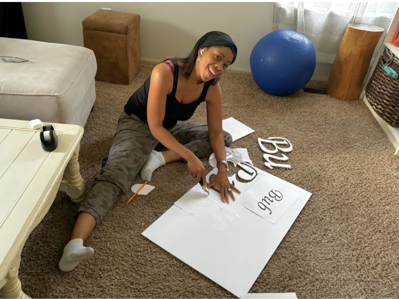 DIY Boba Tea Sign